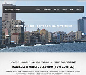 Création du site Cuba-Autrement en Responsive Web Design, création de site internet Lausanne, Echallens, Vaud, Neuchâtel, Jura, Fribourg, Valais, Suisse